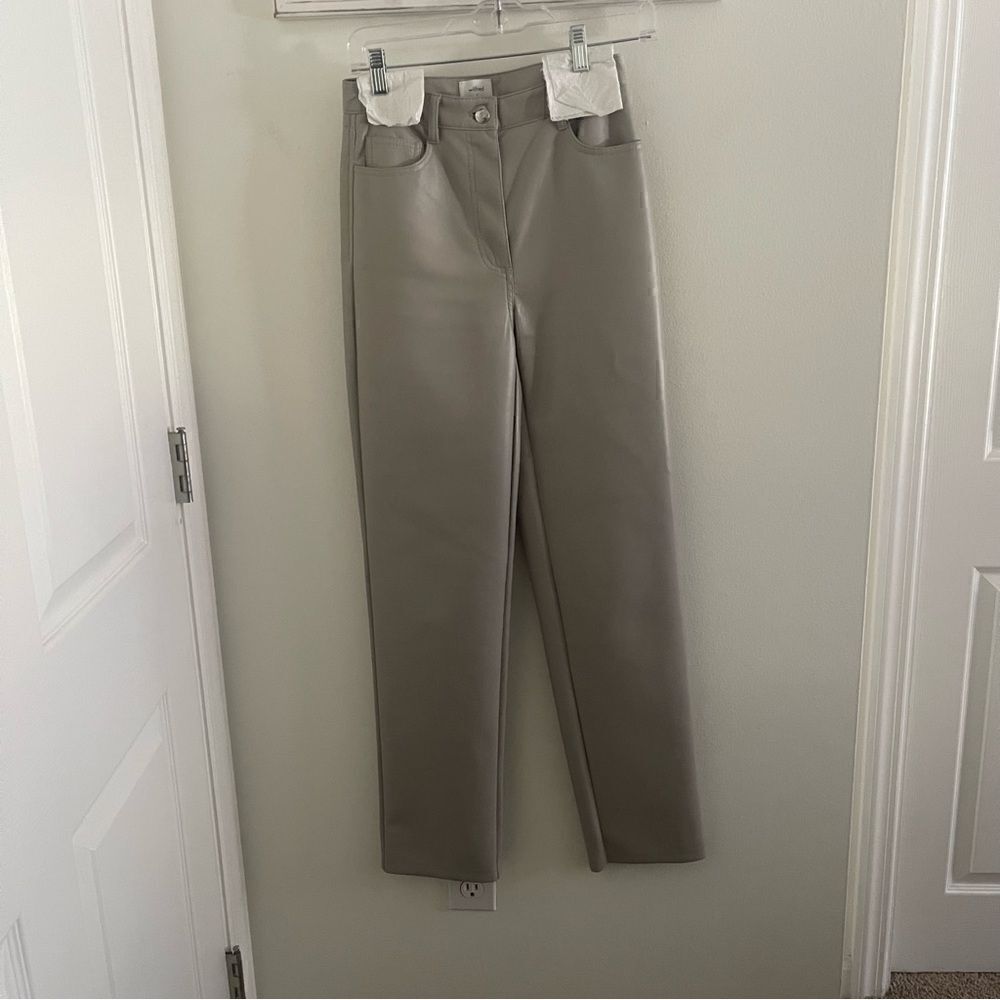 Aritzia Wilfred Melina Pant - Light Taupe - Picture 2 of 8